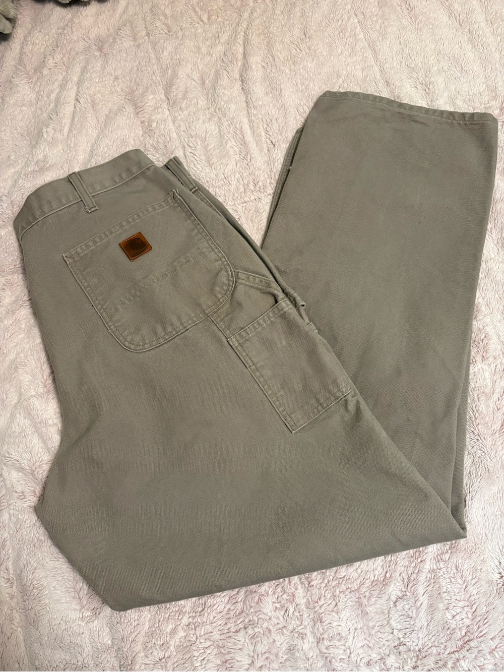 Carhartt Men’s Cargo Work Pants in Khaki